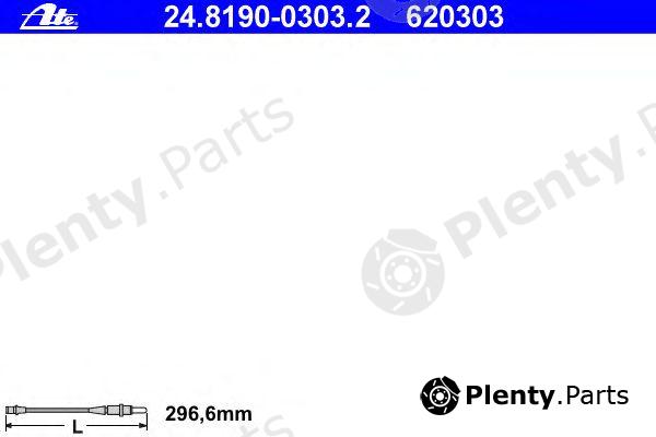  ATE part 24.8190-0303.2 (24819003032) Warning Contact, brake pad wear