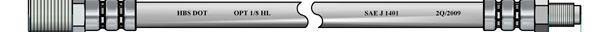  NK part 8523104 Brake Hose