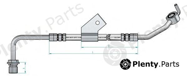  NK part 852575 Brake Hose
