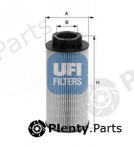  UFI part 26.010.00 (2601000) Fuel filter
