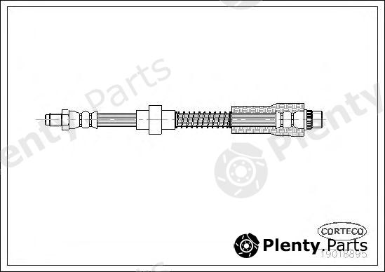  CORTECO part 19018895 Brake Hose