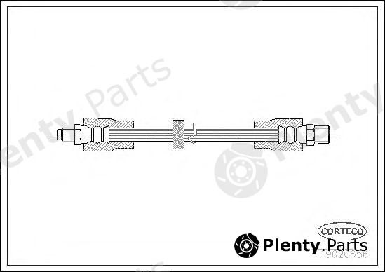  CORTECO part 19020656 Brake Hose
