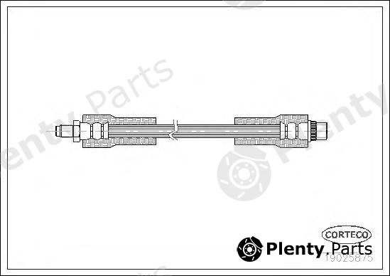  CORTECO part 19025875 Brake Hose