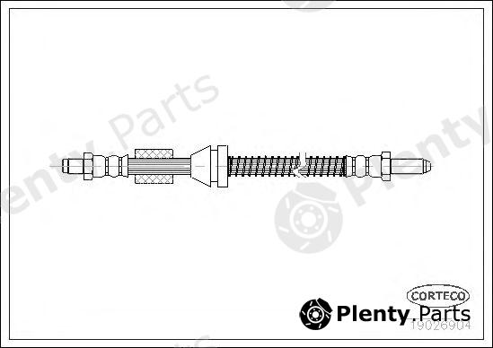  CORTECO part 19026904 Brake Hose