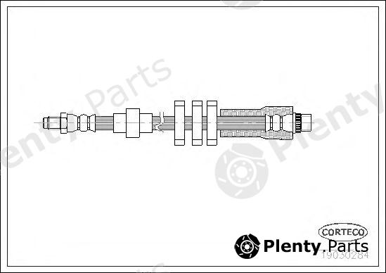  CORTECO part 19030284 Brake Hose