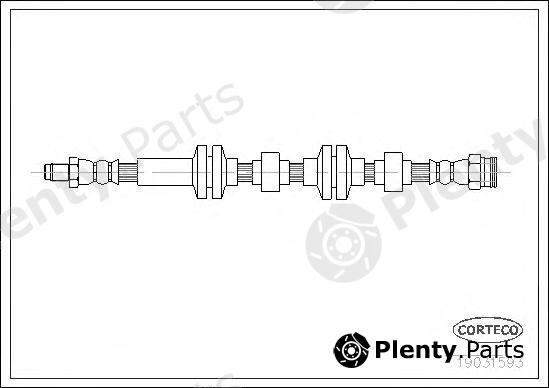  CORTECO part 19031593 Brake Hose