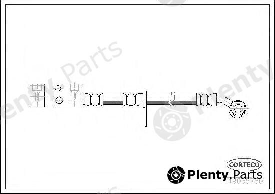  CORTECO part 19035730 Brake Hose