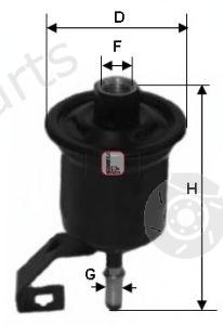  SOFIMA part S1776B Fuel filter