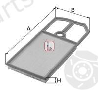  SOFIMA part S3820A Air Filter