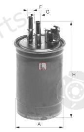  SOFIMA part S4409NR Fuel filter