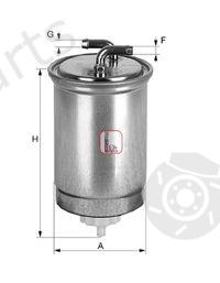  SOFIMA part S6600NR Fuel filter