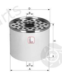  SOFIMA part S7111NC Fuel filter