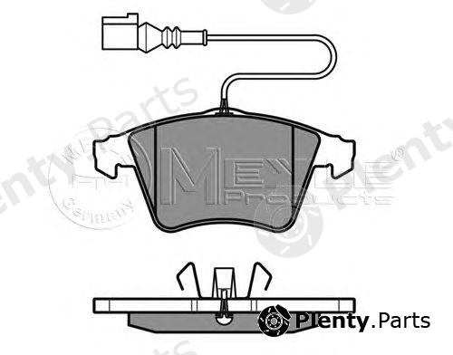  MEYLE part 0252374919/W (0252374919W) Brake Pad Set, disc brake