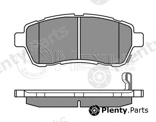  MEYLE part 0252428316/W (0252428316W) Brake Pad Set, disc brake