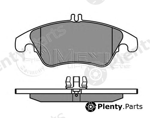  MEYLE part 0252431019 Brake Pad Set, disc brake