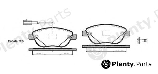  ROADHOUSE part 2859.12 (285912) Brake Pad Set, disc brake