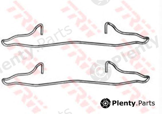  TRW part PFK352 Accessory Kit, disc brake pads