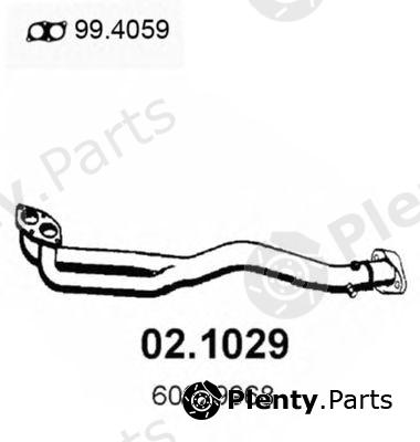  ASSO part 02.1029 (021029) Exhaust Pipe