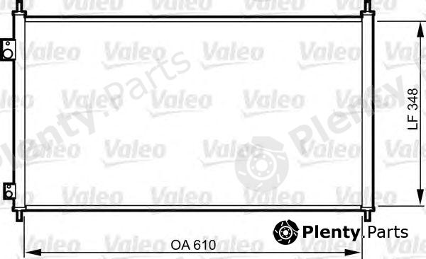  VALEO part 817780 Condenser, air conditioning