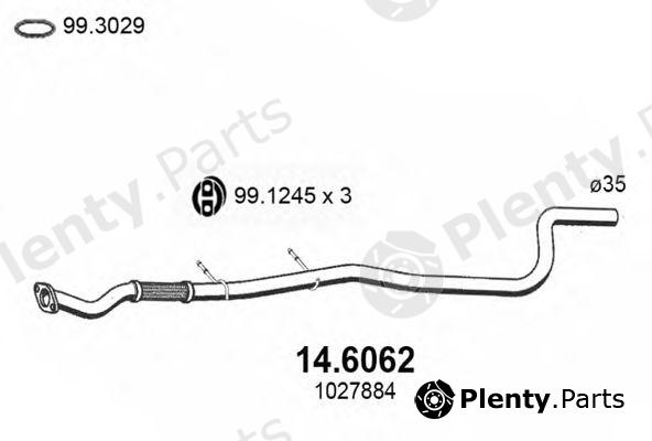  ASSO part 14.6062 (146062) Middle Silencer