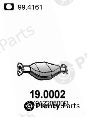  ASSO part 19.0002 (190002) Catalytic Converter