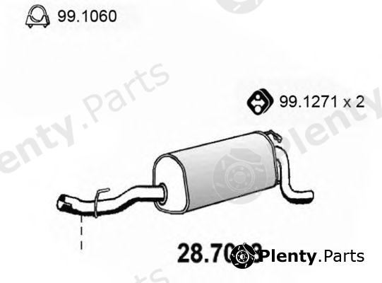  ASSO part 28.7018 (287018) End Silencer