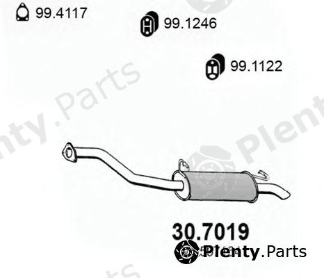  ASSO part 30.7019 (307019) End Silencer