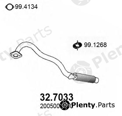  ASSO part 32.7033 (327033) End Silencer