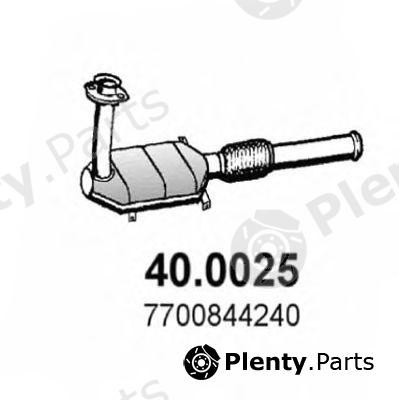  ASSO part 40.0025 (400025) Catalytic Converter