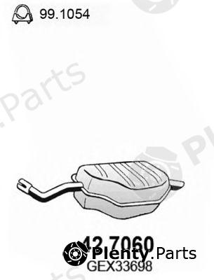  ASSO part 42.7060 (427060) End Silencer