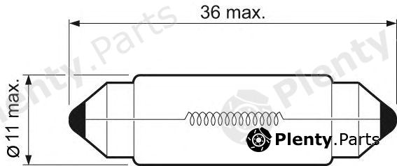  VALEO part 032217 Bulb, interior light