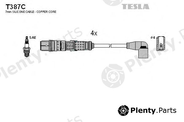  TESLA part T387C Ignition Cable Kit