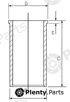  GOETZE part 14-028931-00 (1402893100) Cylinder Sleeve