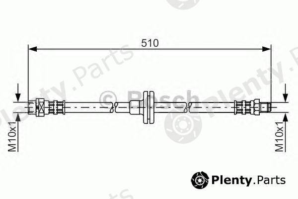  BOSCH part 1987476056 Brake Hose
