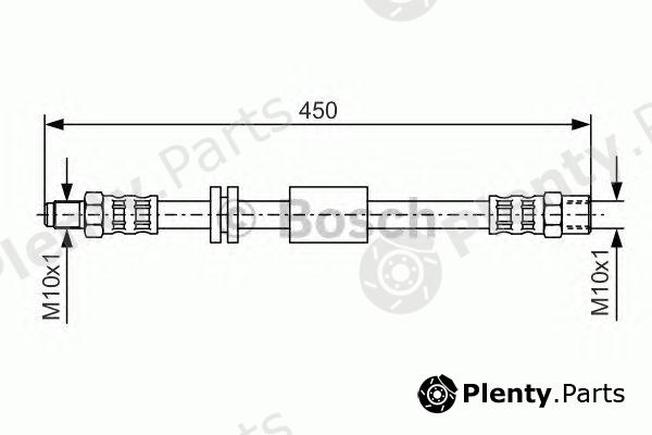  BOSCH part 1987476443 Brake Hose