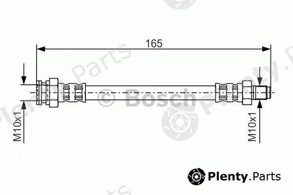  BOSCH part 1987476454 Brake Hose