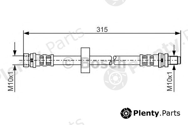  BOSCH part 1987476601 Brake Hose