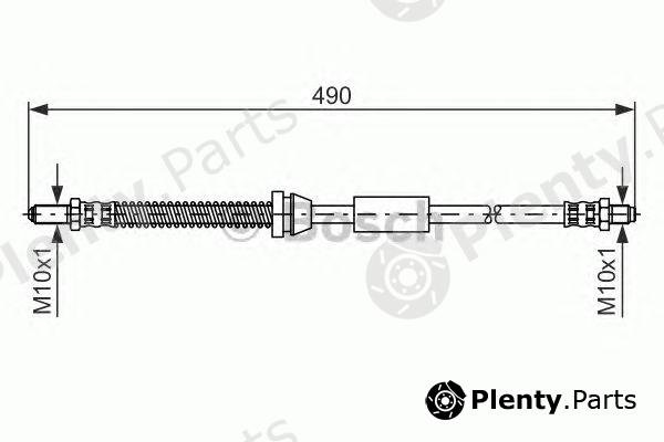  BOSCH part 1987476607 Brake Hose