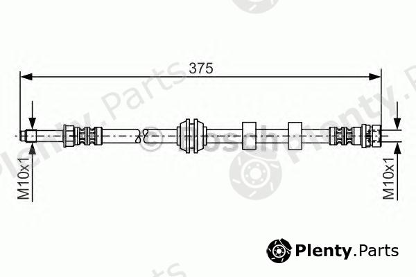  BOSCH part 1987476626 Brake Hose