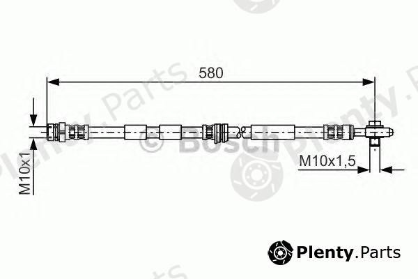  BOSCH part 1987476849 Brake Hose