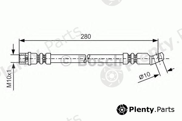  BOSCH part 1987481014 Brake Hose