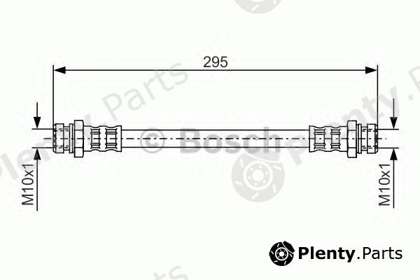  BOSCH part 1987481039 Brake Hose