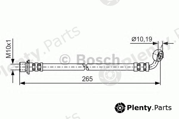  BOSCH part 1987481128 Brake Hose