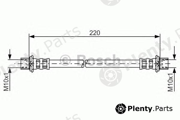  BOSCH part 1987481132 Brake Hose