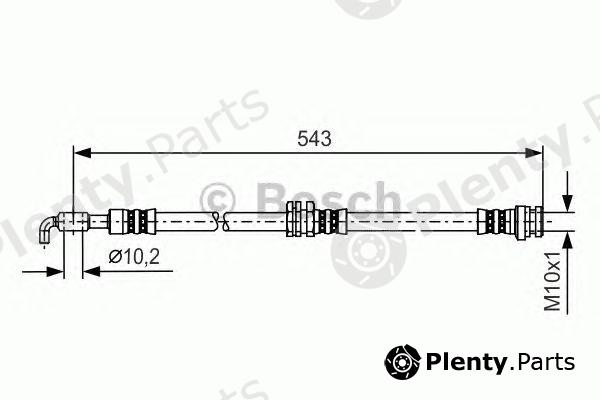  BOSCH part 1987481230 Brake Hose