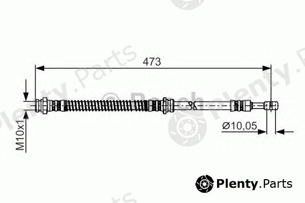  BOSCH part 1987481255 Brake Hose