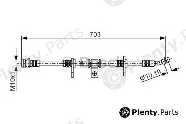  BOSCH part 1987481275 Brake Hose
