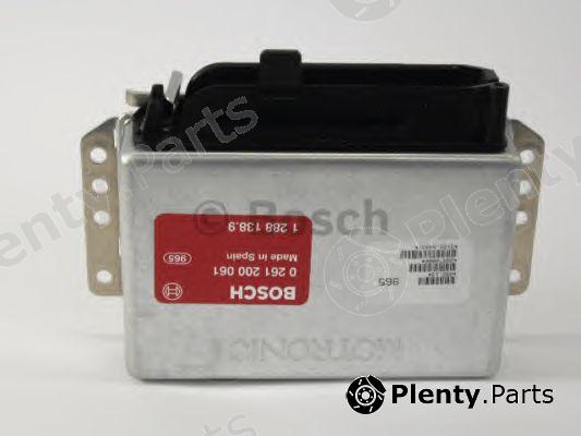 BOSCH part 0261200061 Control Unit, engine management