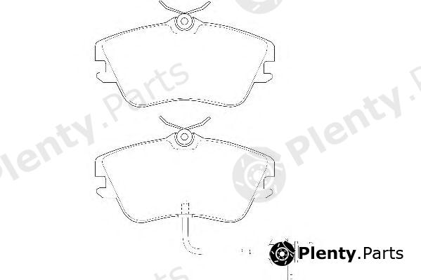  WAGNER part WBP21479B Brake Pad Set, disc brake