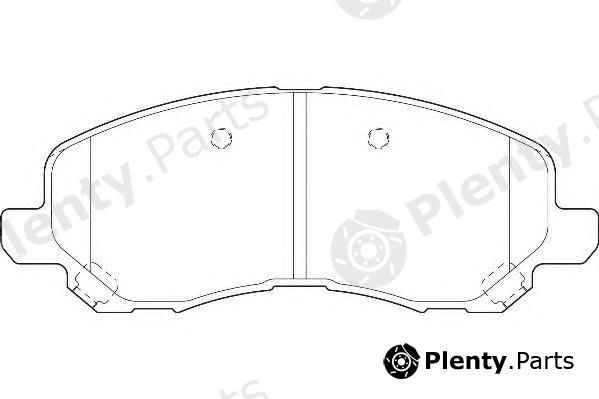  WAGNER part WBP23584A Brake Pad Set, disc brake
